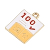 Back to School Alloy Enamel Pendants FIND-E054-02N-2