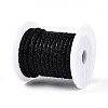 Hollow Braided Cowhide Leather Cord NWIR-ZX002-01E-3