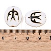 Brass Enamel Beads KK-CBA7BFE-01G-01-3
