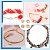 80Pcs 2 Styles Brass Crimp Beads KK-DR0001-63G-5