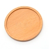Bamboo Round Plant Saucer AJEW-WH0188-45D-1