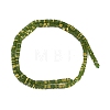 Electroplate Glass Beads Strands GLAA-B023-01A-02-2