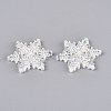 Transparent Plastic Chandelier Component Links KY-Q005-07B-2