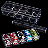 2Pcs Plastic Poker Chip Trays FIND-FG0003-23-1