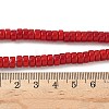Opaque Glass Beads Strands GLAA-I060-01C-4
