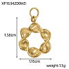 304 Stainless Steel Charms SA-OY001-02G-2