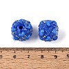 Opaque Acrylic & Transparent Resin Rhinestone Beads SACR-Q005-02A-4