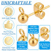 Unicraftale 304 Stainless Steel Stud Earring Findings STAS-UN0002-53G-6