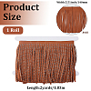PU Imitation Leather Tassel Ribbon DIY-GF0013-45A-2