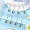 Glass Seed Beads Dangle Earrings EJEW-MZ00350-1