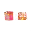2-Hole Transparent Glass Seed Beads LS-SEED-S023-30C-14-3
