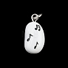 Brass Enamel Pendants KK-CBA10BC-03E-1