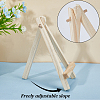 Foldable Wood Triangle Easel WOOD-WH0022-55A-6