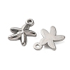 304 Stainless Steel Pendants STAS-A124-18E-P-2