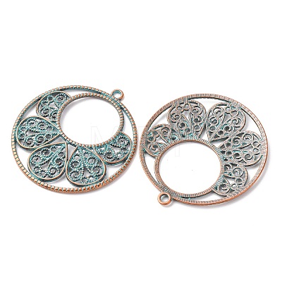 Tibetan Style Alloy Pendants FIND-B055-02B-1