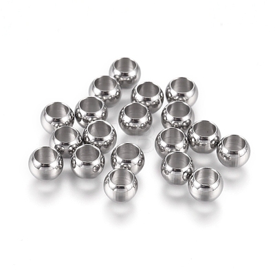316 Surgical Stainless Steel Beads STAS-I144-02P-1