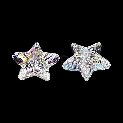 Transparent Acrylic Beads TACR-K004-01-01-1