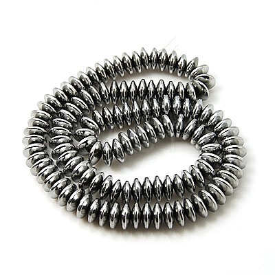 Non-magnetic Synthetic Hematite Beads Strands X-G-E165-2C-1