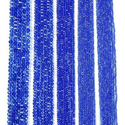 Electroplate Glass Beads Strands EGLA-A044-T1mm-A31-1