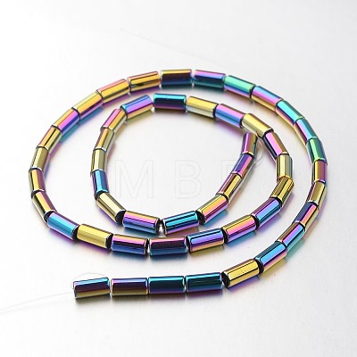 Electroplate Non-magnetic Synthetic Hematite Bead Strands G-F300-37C-02-1