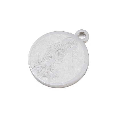 Buddhist 304 Stainless Steel Pendants SA-CBAE30B-02A-P-1