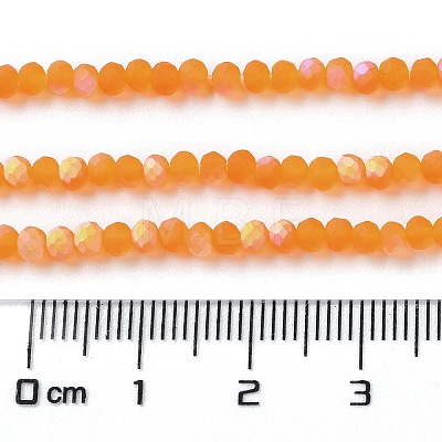 Transparent Glass Beads Strands EGLA-A044-T6mm-MB25-1