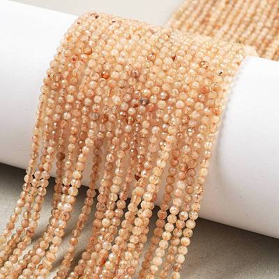 Natural Citrine(Heated) Beads Strands G-RM250104-A8-1