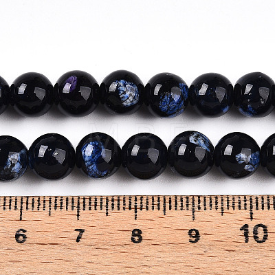 Natural Gemstone Beads Strands G-T141-18E-1