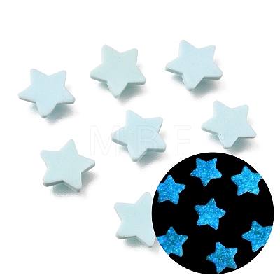 Luminous Handmade Polymer Clay Cabochons PY-CBA5A20-14H-1