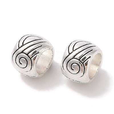 Tibetan Style Zinc Alloy Beads X-TIBEB-R063-014AS-RS-1