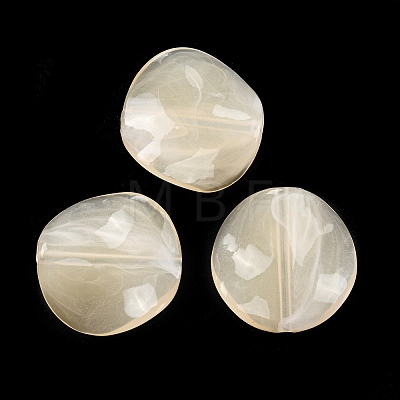 Opaque Acrylic Beads OACR-B013-32C-1