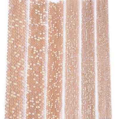 Transparent Glass Beads Strands LS-EGLA-A044-T2mm-MB20-1