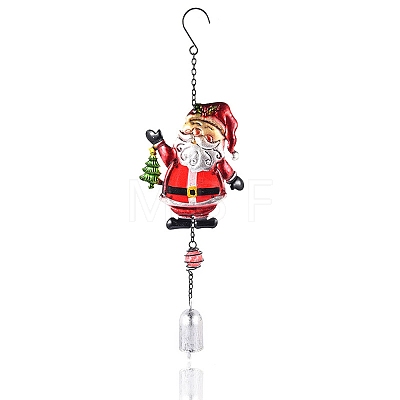 Christmas Glass Wind Chimes PW-WG1F002-02-1