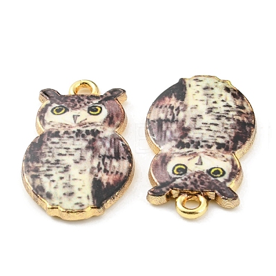 Printed Alloy Pendants ENAM-D051-16G-07-1