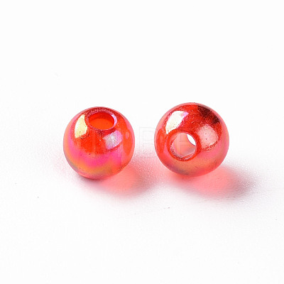 Transparent Acrylic Beads MACR-S370-B6mm-1