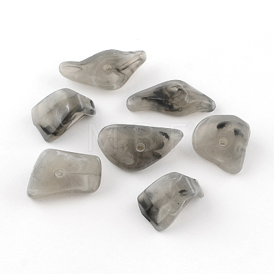 Chip Imitation Gemstone Acrylic Beads OACR-R021-M-1