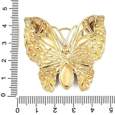 304 Stainless Steel Enamel with Rhinestone Pendants STAS-Z186-06G-01-1
