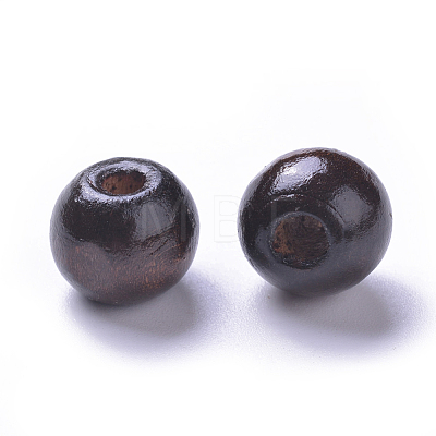 Dyed Natural Wood Beads X-WOOD-Q006-12mm-06-LF-1