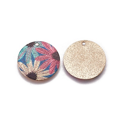 Printed Iron Pendants IFIN-L029-A-03-1