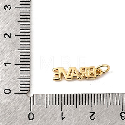 Brass Pendants KK-I364-11G-02-1
