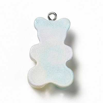 Translucent Resin Pendants CRES-K010-01C-1