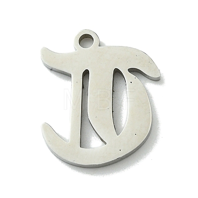 Non-Tarnish 201 Stainless Steel Pendants STAS-B055-01P-T-1