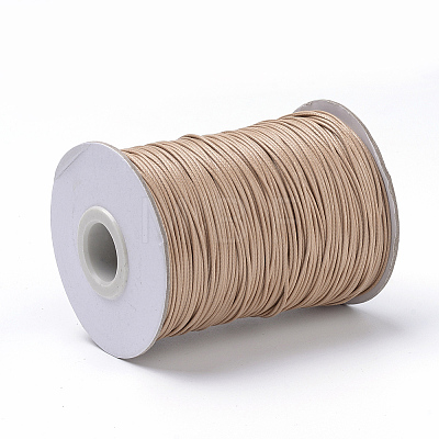 Braided Korean Waxed Polyester Cords YC-T002-0.8mm-117-1