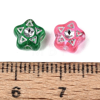 Plastic Star Beads KY-Q002-07-1