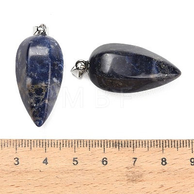Natural Sodalite Pendants GG-K002-16U-1