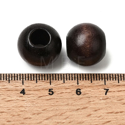 Natural Wood Beads WOOD-A026-03-1