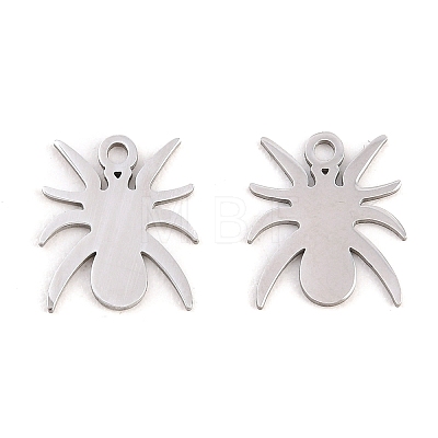 Halloween 304 Stainless Steel Charms STAS-E521-07P-03-1