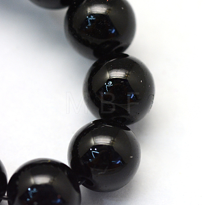 Baking Painted Pearlized Glass Pearl Round Bead Strands HY-Q330-8mm-80-1