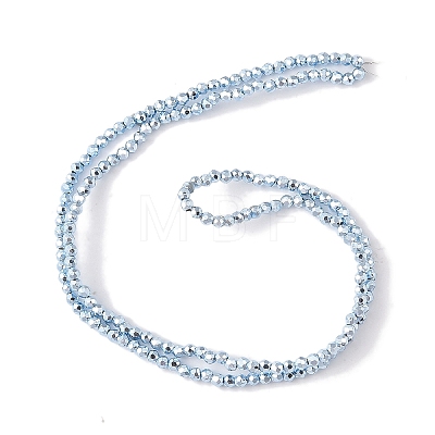 Electroplate Beads Strands EGLA-H104-01E-1