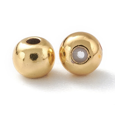 Brass Beads X-KK-A148-03G-1